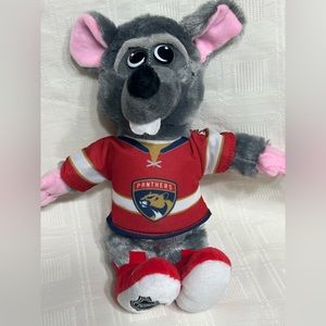 Forever Collectibles  Panthers Plush Viktor E Rat pre loved and played with